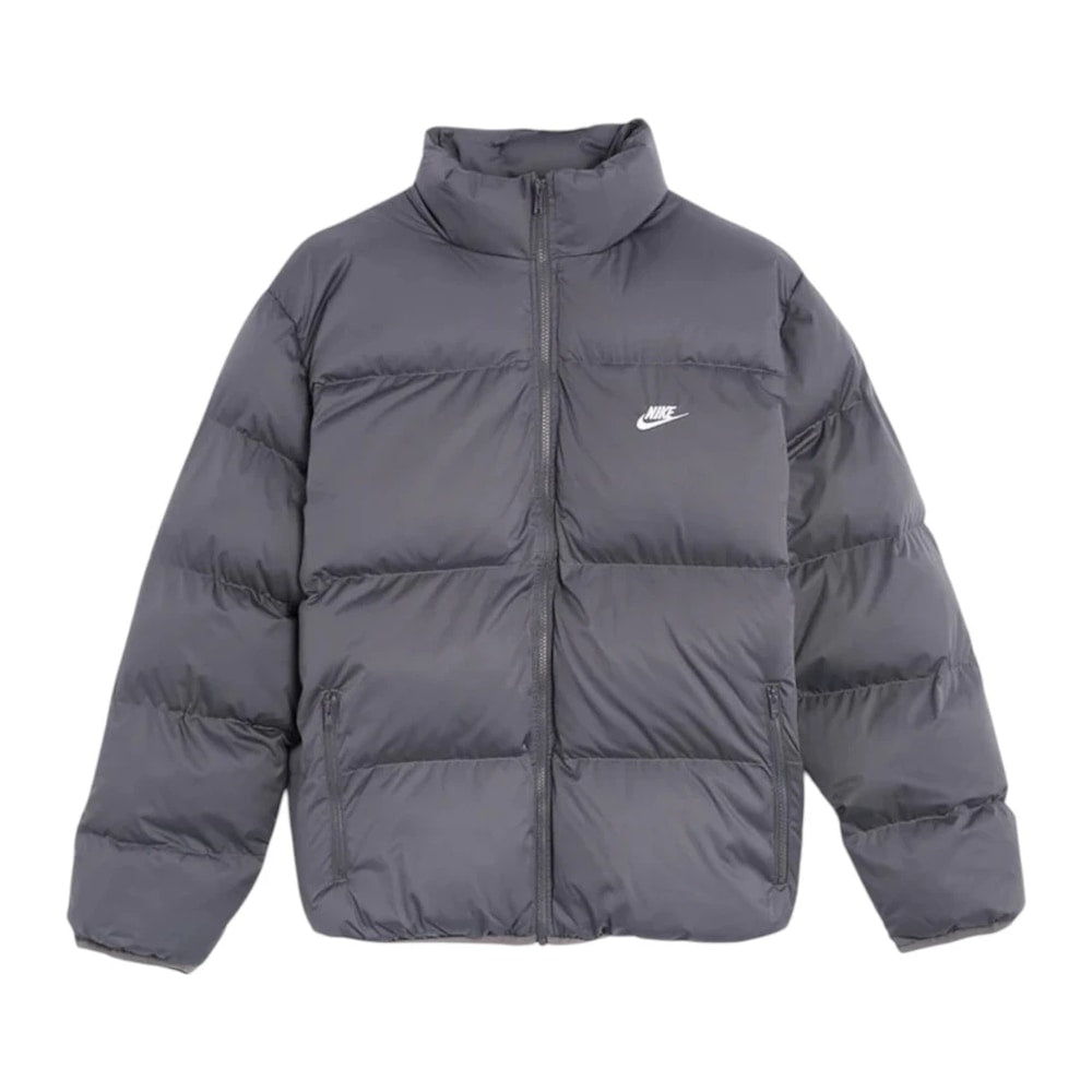 Nike Sportswear Club Puffer Jacket Iron Grey/White – Jacke, grau