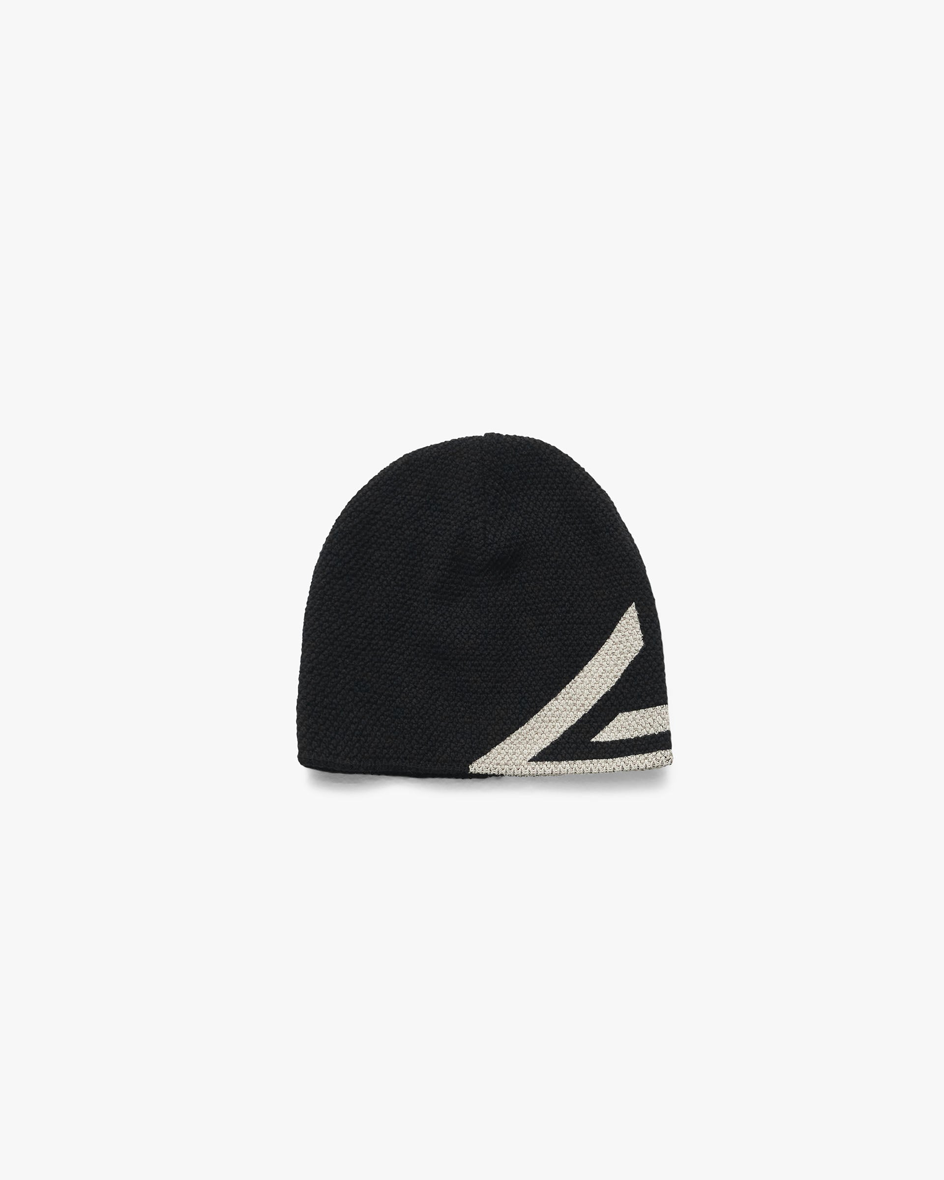 Represent 247 Waffle Beanie Jet Black