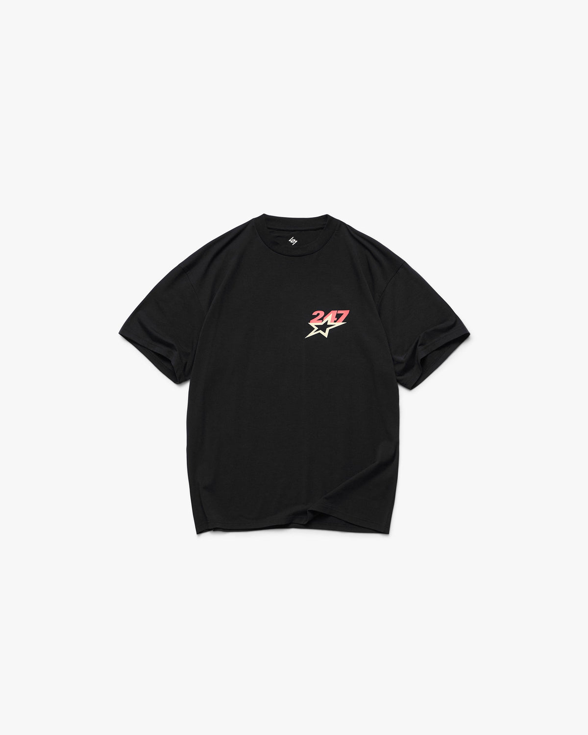 Represent Team 247 Star Oversized T-Shirt Jet Black – póló