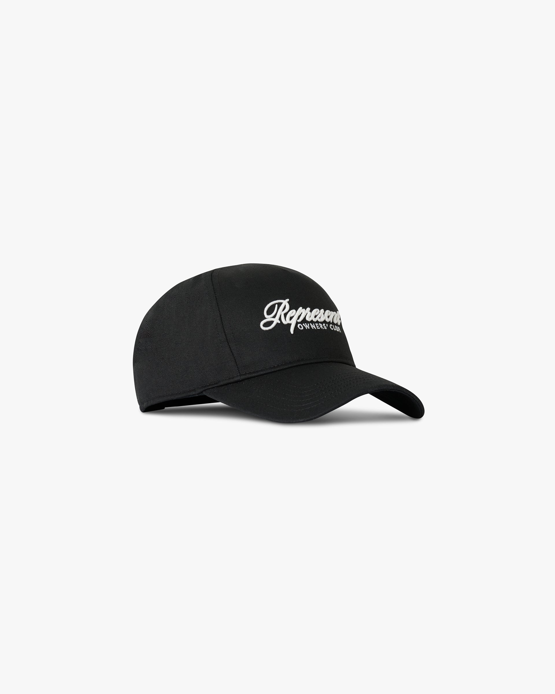 Represent Owners Club Script Cap Black