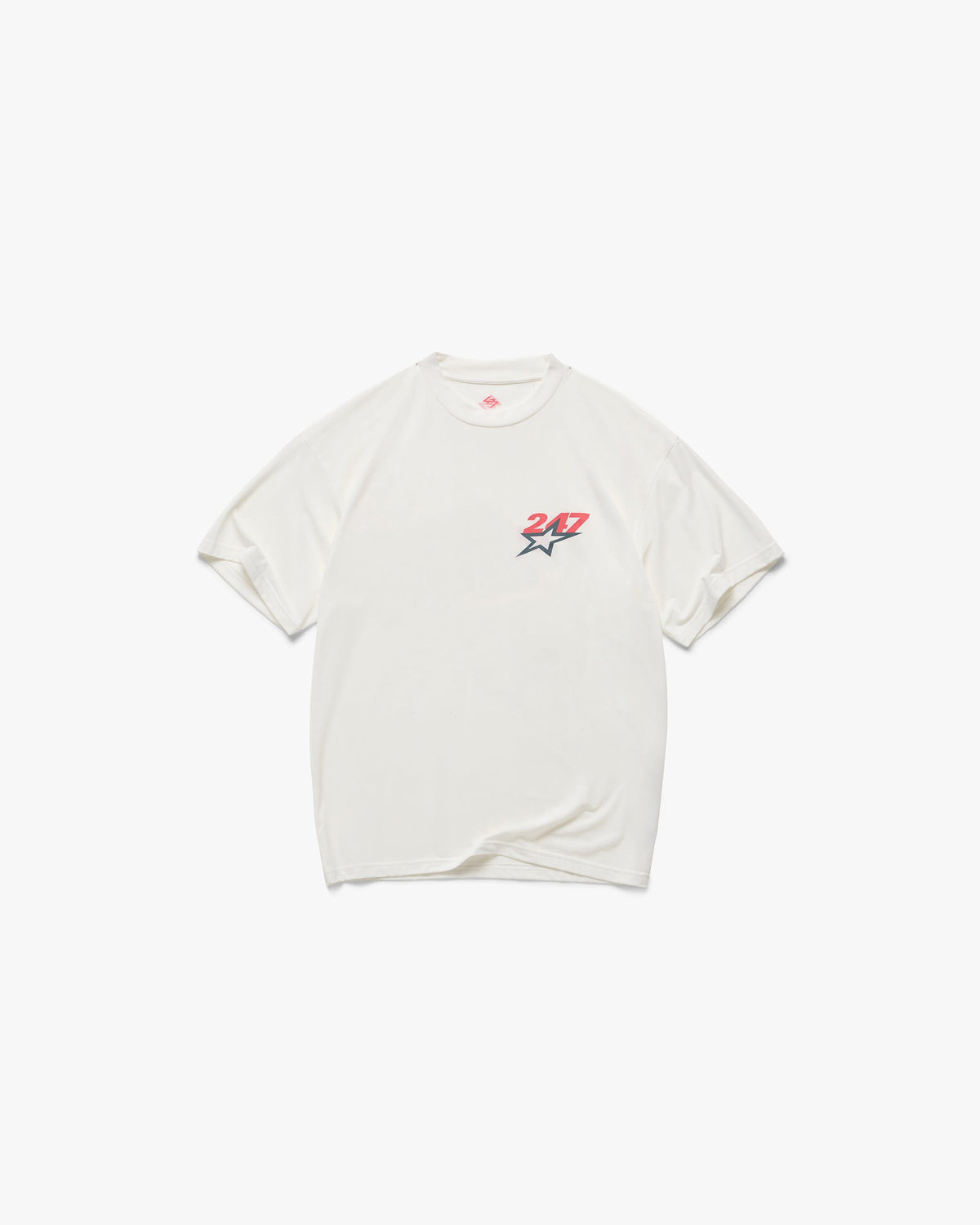 Represent Team 247 Star Oversized T-Shirt Flat White – póló