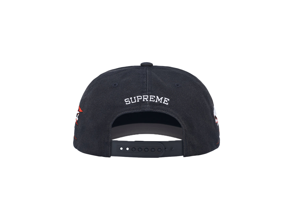 Supreme Skulls Spellout 6-Panel Navy – căciulă – fotografia 3 din 3