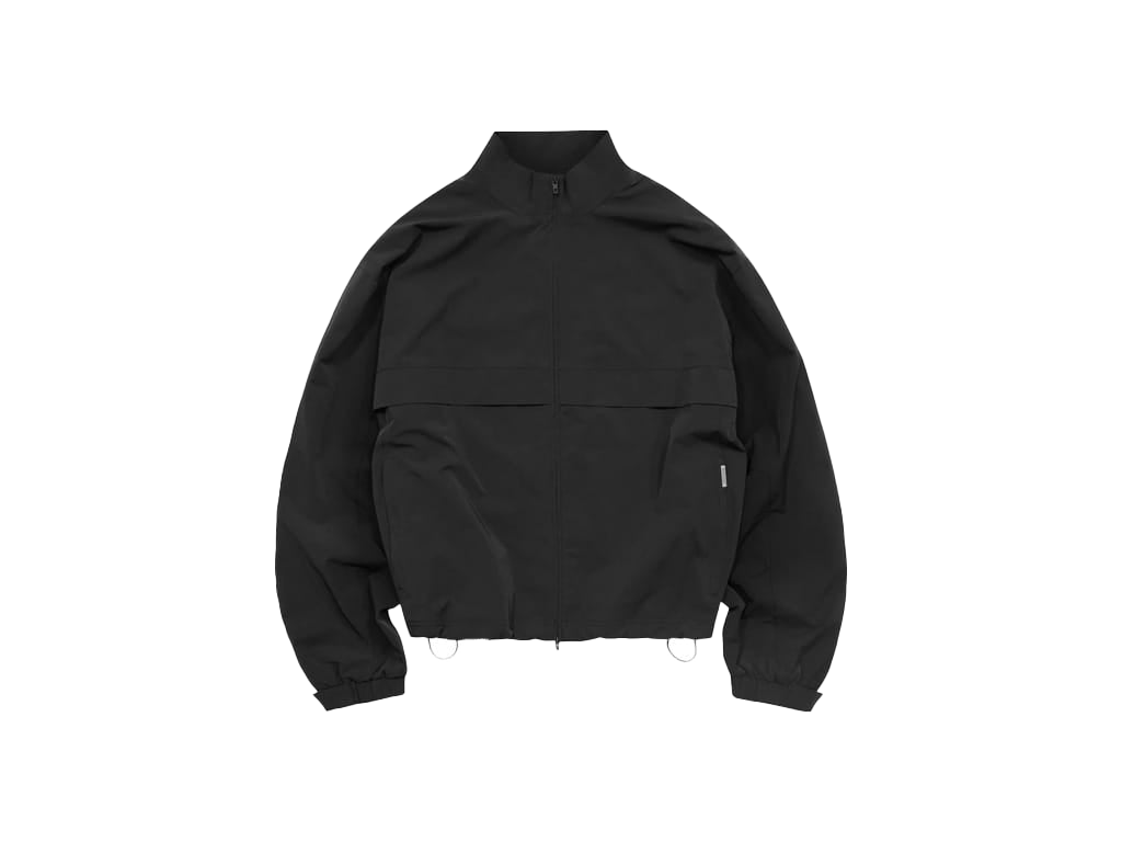 Represent Initial Nylon Track Jacket Black