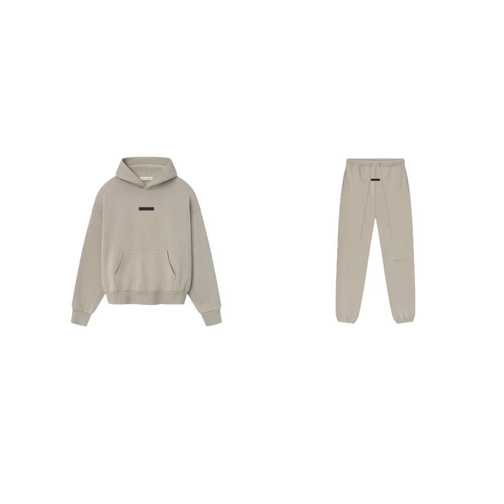 pikastore.cz - Fear of God Essentials S25 Hoodie Timber + S25 Sweatpants Timber SET-Bundle-pikastore.cz-pikastore.cz