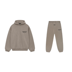pikastore.cz Fear of God Essentials Fleece Hoodie S24 Heather Gray + S24 Sweatpants Heather Grey SET