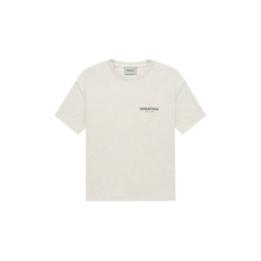 Fear of God Essentials S21 T-Shirt Heather Oatmeal - PIKASTORE