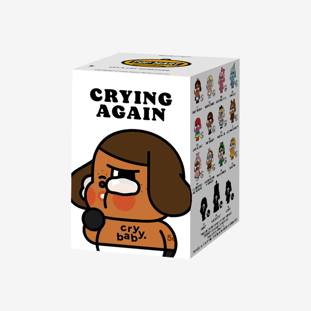 Pop Mart CryBaby Crying Again Series Vinyl Face Plush Single Blind Box-Pop Mart-pikastore.cz