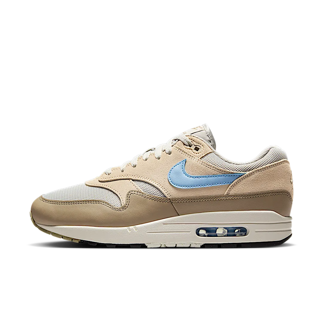 Nike Air Max 1 Essential Light Bone Psychic Blue-Nike-pikastore.cz