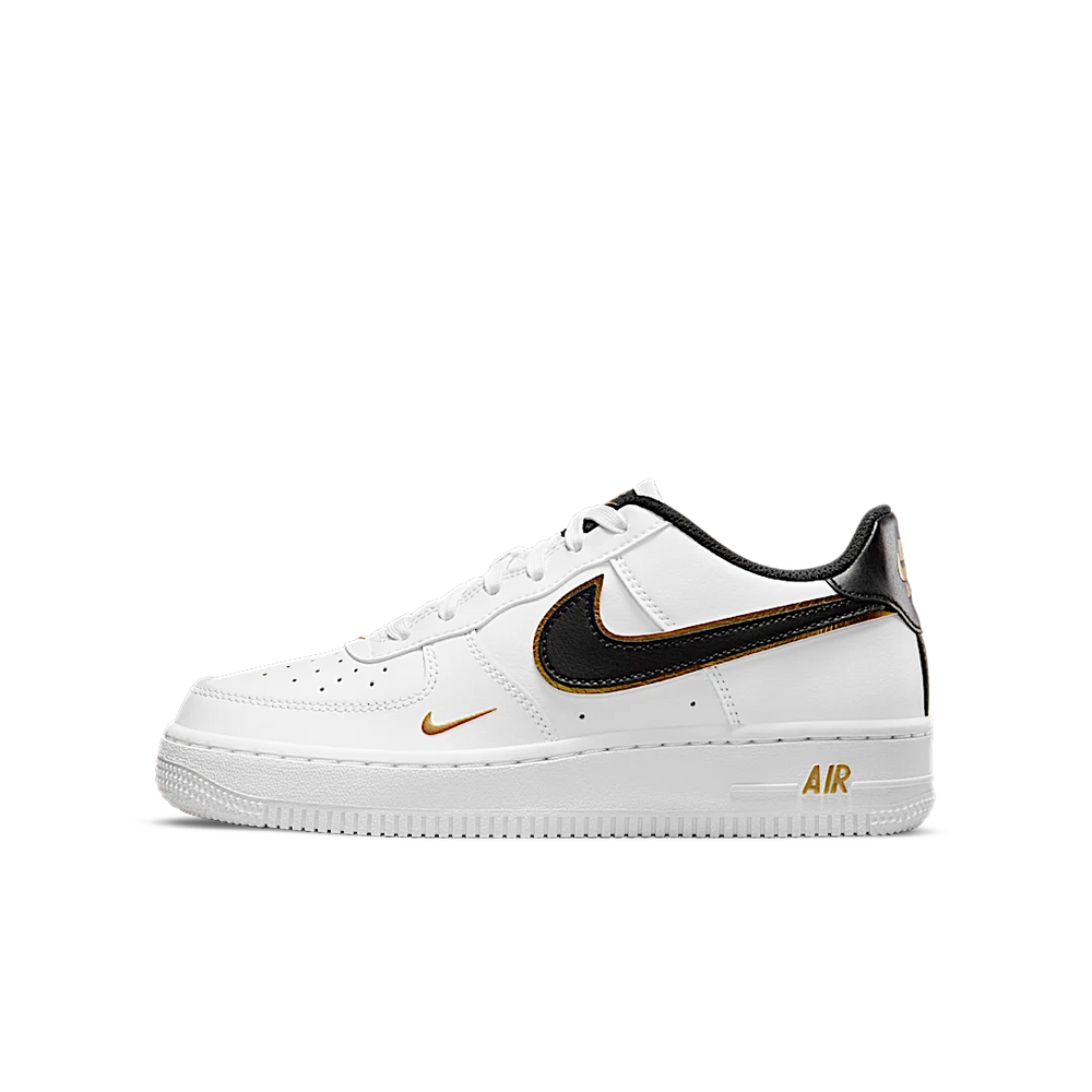 Nike Air Force 1 Low '07 LV8 Double Swoosh White Metallic Gold-sneakers-Nike-pikastore.cz