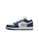 Nike Air Jordan 1 Low GS Midnight Navy Wolf Grey-Air Jordan-pikastore.cz