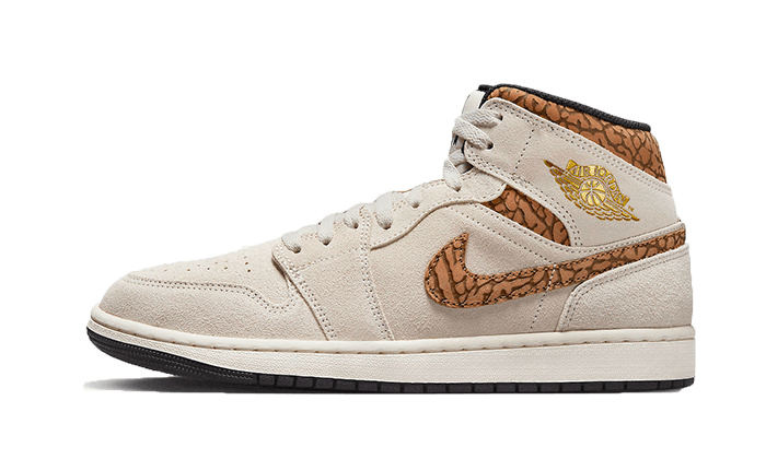 Nike Air Jordan 1 Mid SE Brown Elephant-sneakers-Air Jordan-pikastore.cz
