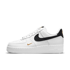 Nike Air Force 1 Low '07 Essential White Black Gold Mini Swoosh (Women's)-sneakers-Nike-pikastore.cz