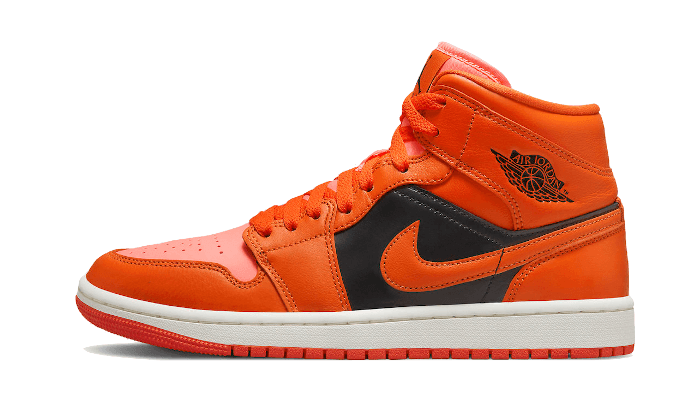 Nike Air Jordan 1 Mid SE Rush Orange Crimson Bliss (Women's)-sneakers-Air Jordan-pikastore.cz