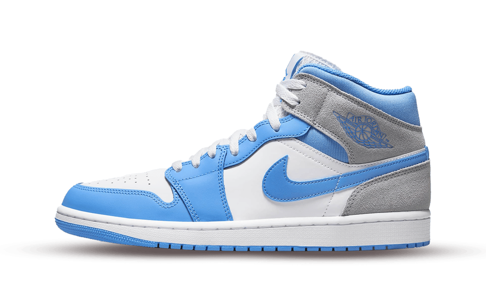 Nike Air Jordan 1 Mid University Blue Grey-sneakers-Air Jordan-pikastore.cz