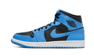 Nike Air Jordan 1 Mid University Blue Black-sneakers-Air Jordan-pikastore.cz