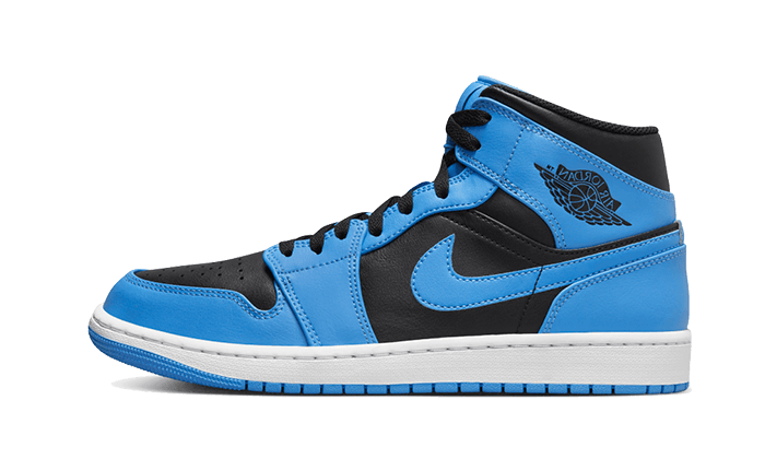 Nike Air Jordan 1 Mid University Blue Black-sneakers-Air Jordan-pikastore.cz