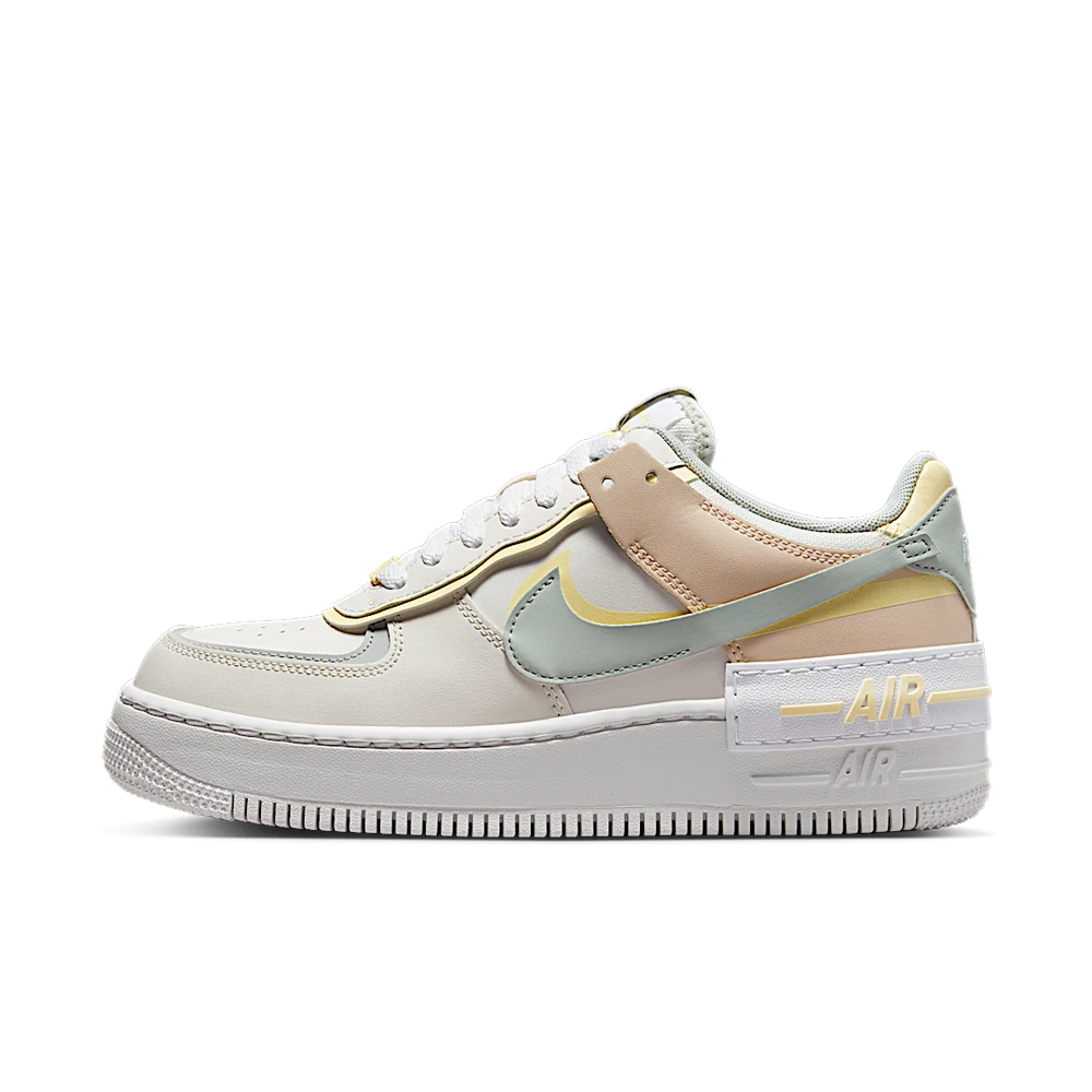 Nike Air Force 1 Low Shadow Sail Light Silver Citron Tint (Women's)-sneakers-Nike-pikastore.cz