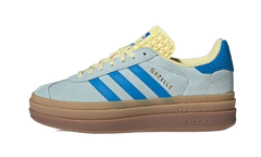 Adidas Gazelle Bold Almost Blue Yellow (Mujer)