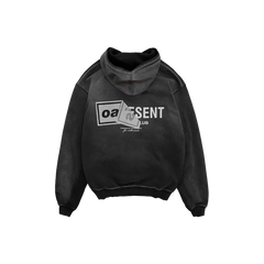 Represent X Oasis Owners Club Hoodie Stained Black