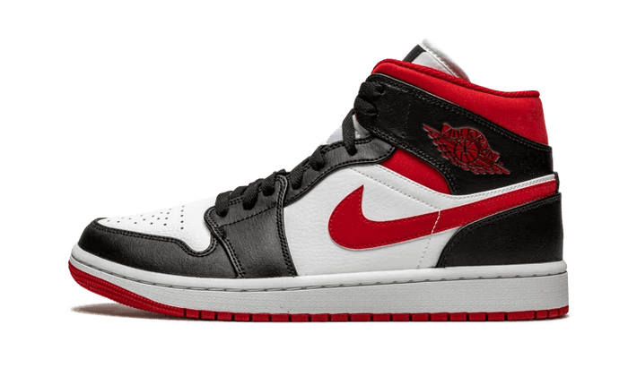 Nike Air Jordan 1 Mid Gym Red Black White-sneakers-Air Jordan-pikastore.cz
