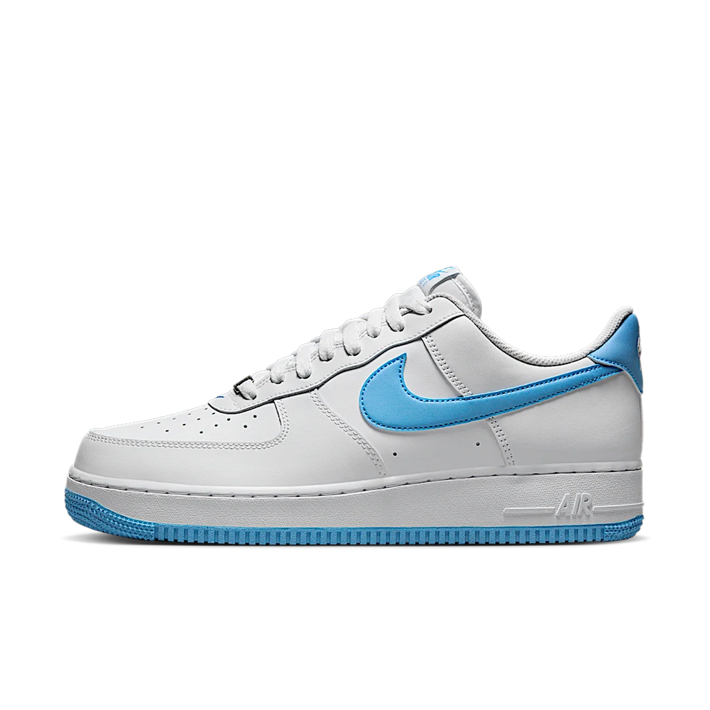 Nike Air Force 1 07 White Aquarius Blue-Nike-pikastore.cz