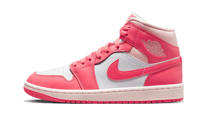 Nike Air Jordan 1 Mid Strawberries and Cream (Women's)-sneakers-Air Jordan-pikastore.cz