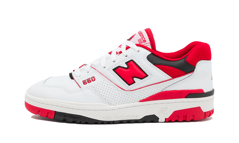 New Balance 550 White Red-sneakers-New Balance-pikastore.cz
