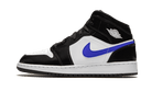 Nike Air Jordan 1 Mid Black Racer Blue White (GS)-sneakers-Air Jordan-pikastore.cz