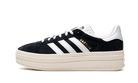 Adidas Gazelle Bold Core Black White (Women's)-sneakers-Adidas-pikastore.cz