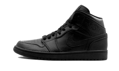 Nike Air Jordan 1 Mid Triple Black (2022)
