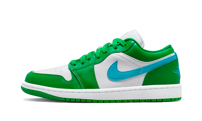 Nike Air Jordan 1 Low Lucky Green Aquatone (Women's)-sneakers-Air Jordan-pikastore.cz