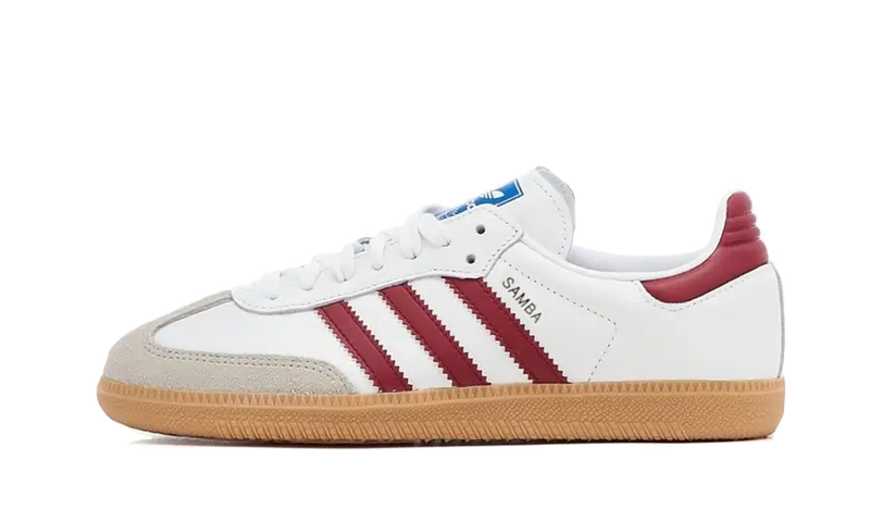 Adidas Samba OG White Burgundy Gum-sneakers-Adidas-pikastore.cz