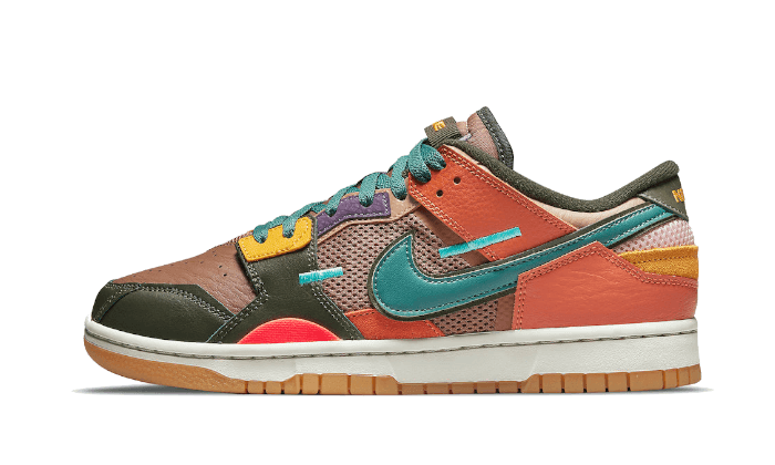 Nike Dunk Low Scrap Archeo Brown-sneakers-Nike-pikastore.cz