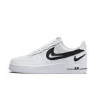 Nike Air Force 1 07 GS Cut Out Swoosh - White Black-Nike-pikastore.cz
