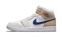 Nike Air Jordan 1 Mid Tan Suede