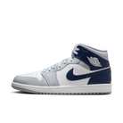 Nike Air Jordan 1 Mid Wolf Grey Midnight Navy-Air Jordan-pikastore.cz