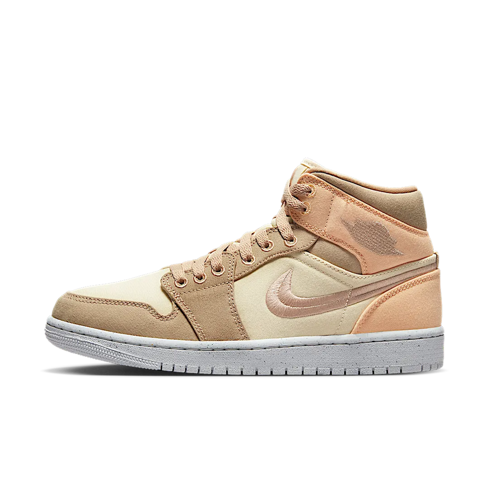 Nike Air Jordan 1 Mid SE Canvas Khaki (Women's)-sneakers-Air Jordan-pikastore.cz