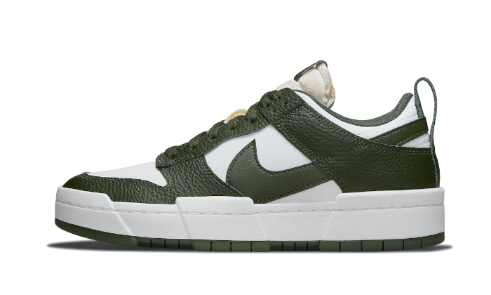 Nike Dunk Low Disrupt Dark Green White (Women's)-sneakers-Nike-pikastore.cz