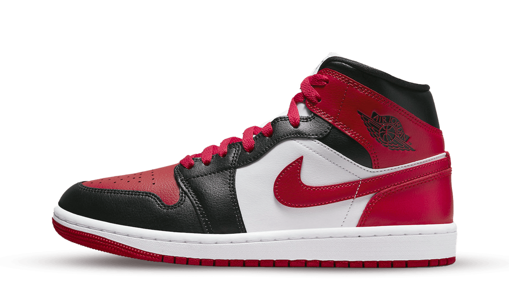 Nike Air Jordan 1 Mid Alternate Bred Toe (Women's)-sneakers-Air Jordan-pikastore.cz