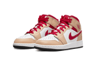 Nike Air Jordan 1 Mid Light Curry Cardinal (GS)-sneakers-Air Jordan-pikastore.cz