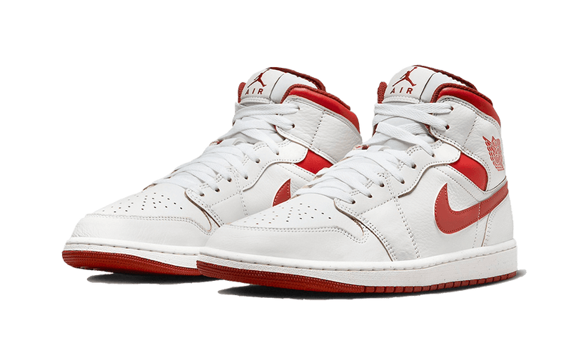 Nike Air Jordan 1 Mid SE Dune Red-sneakers-Air Jordan-pikastore.cz