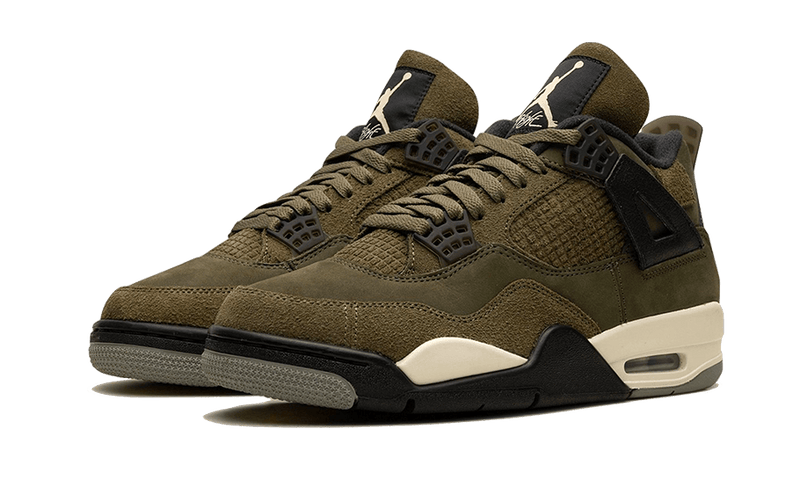 Nike Air Jordan 4 Retro SE Craft Medium Olive (GS)-sneakers-Air Jordan-pikastore.cz