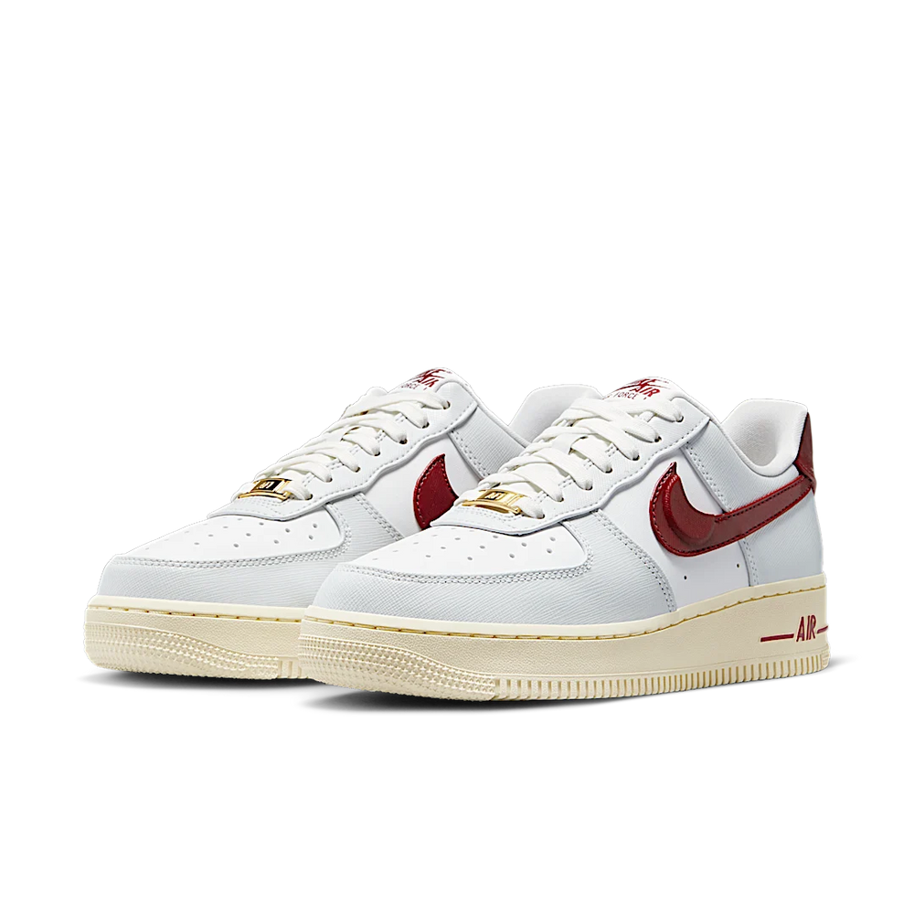 Nike Air Force 1 Low '07 SE Just Do It Photon Dust Team Red (Women's)-sneakers-Nike-pikastore.cz
