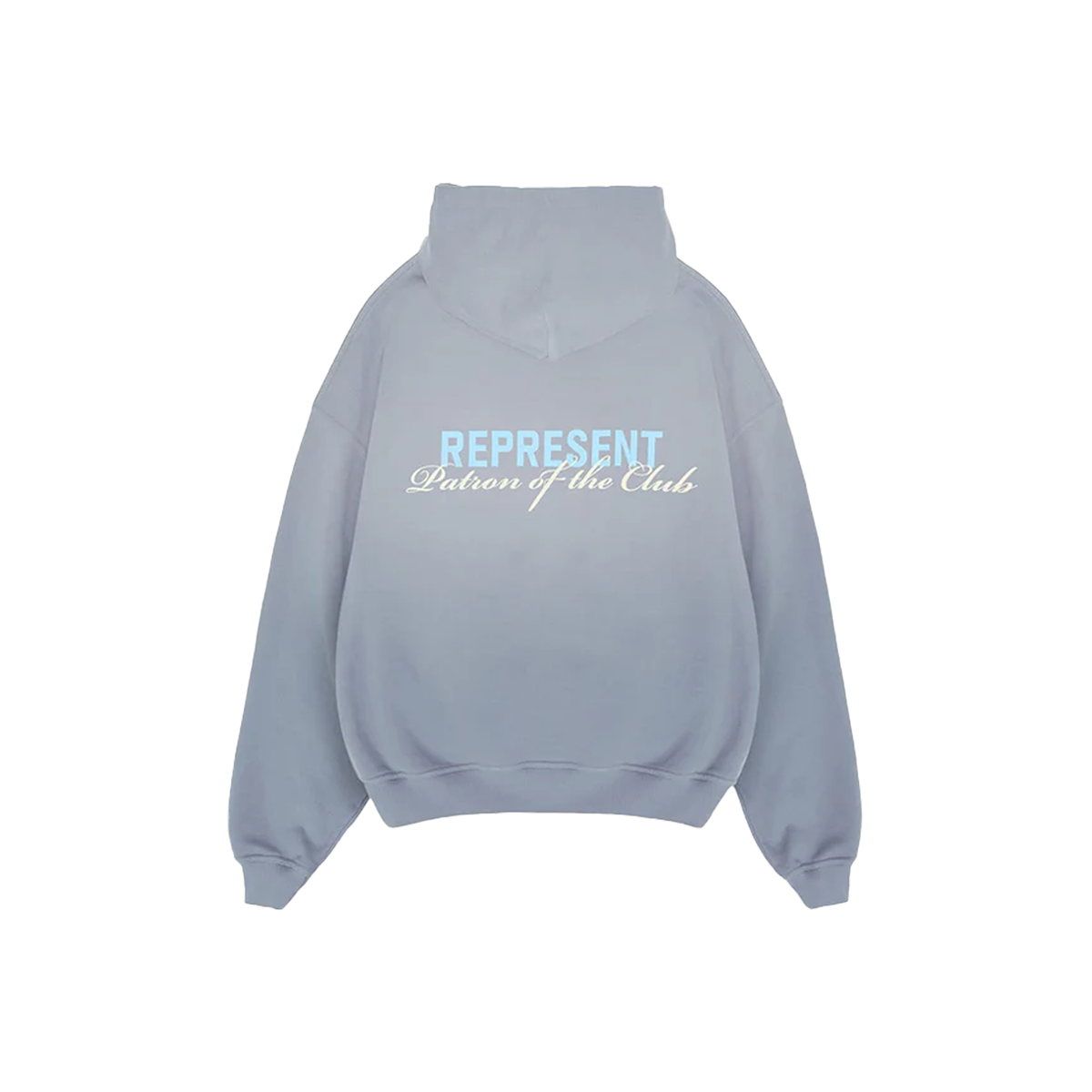 Represent Patron Of The Club Hoodie Washed Grey-Represent-pikastore.cz
