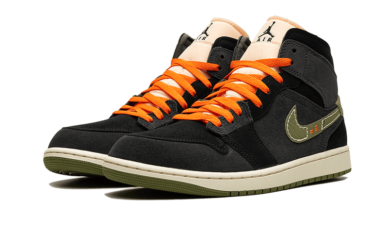 Nike Air Jordan 1 Mid SE Craft Anthracite Light Olive-Air Jordan-pikastore.cz