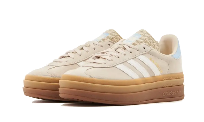 Adidas Gazelle Bold Wonder White Clear Sky (Kids)-sneakers-Adidas-pikastore.cz