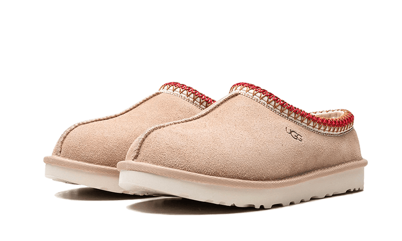 UGG Wmns Tasman Slipper Sand Dark Cherry-UGG-pikastore.cz