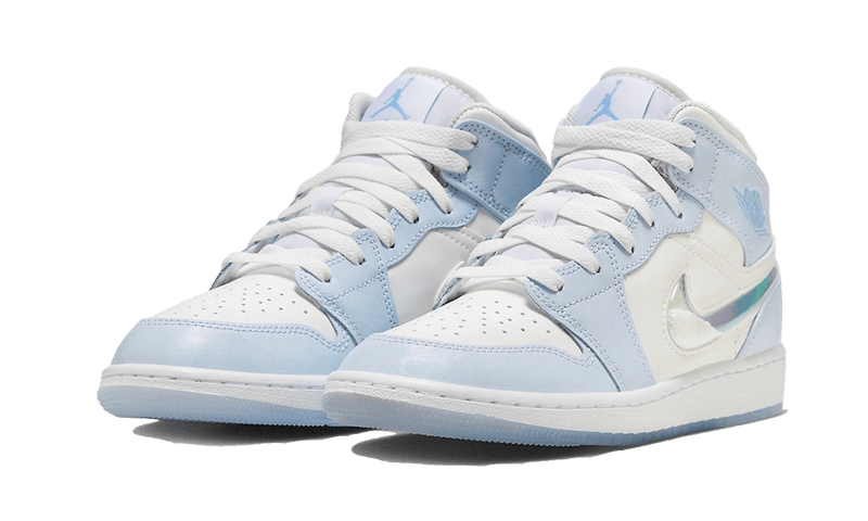 Nike Air Jordan 1 Mid GS Glitter Swoosh-Air Jordan-pikastore.cz