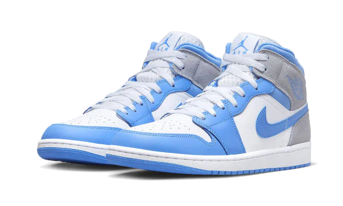 Nike Air Jordan 1 Mid University Blue Grey-sneakers-Air Jordan-pikastore.cz