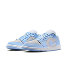 Nike Air Jordan 1 Low Football Grey Aluminum (Women's)-sneakers-Air Jordan-pikastore.cz